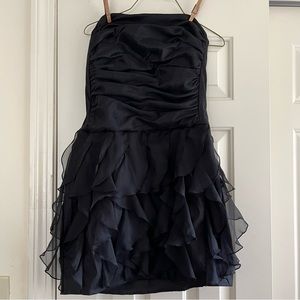Cache black mini cocktail dress.